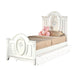 Acme Flora Full Panel Bed in White 01677F image