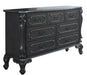 Acme Furniture House Delphine 7-Drawer Dresser in Charcoal 28835 image