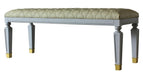 Acme Furniture House Marchese Bench in Pearl Gray 28867 image