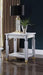 Acme Furniture House Marchese End Table in Pearl Gray 88867 image