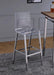 Acme Furniture Nadie Bar Chair in Chrome (Set of 2) 72597 image