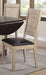 Acme Furniture Ramona Side Chair in Espresso and Antique Beige (Set of 2) 72007 image