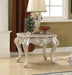 Acme Furniture Ranita End Table with Marble Top in Champagne 81042 image
