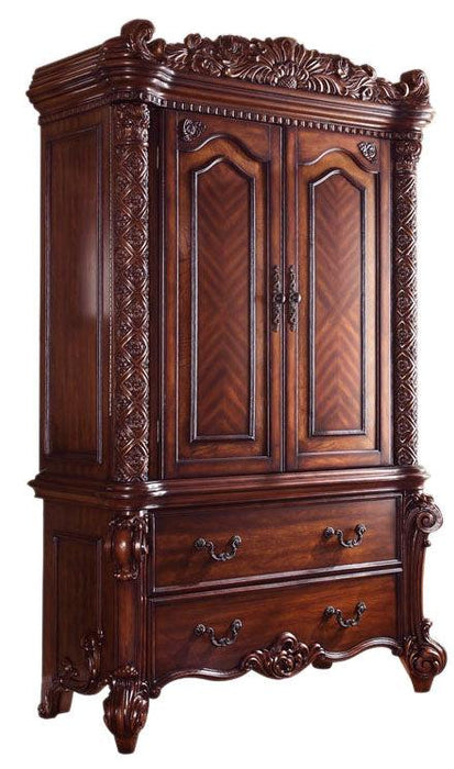 Acme Vendome Traditional TV Armoire in Cherry 22007 image