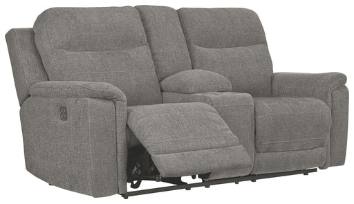 Mouttrie - Pwr Rec Loveseat/con/adj Hdrst image