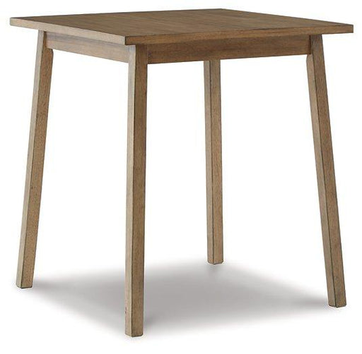 Shully Natural Counter Height Dining Table image