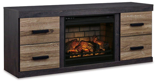 Harlinton 60" TV Stand with Electric Fireplace image