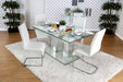 Richfield I Silver/Chrome Dining Table image