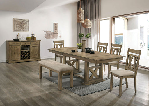 TEMPLEMORE Dining Table, Light Brown image