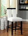 LUMINAR II Black/White Counter Ht. Chair (2/CTN) image
