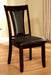 BRENT Dark Cherry/Espresso Side Chair (2/CTN) image