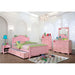 Dani Pink 4 Pc. Full Bedroom Set w/ Trundle image