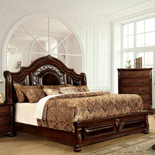 Flandreau Brown Cherry/Espresso Cal.King Bed image