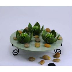 Candle holder 3pc TLight Lotus