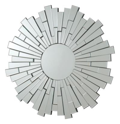 Wall Round Mirror With Small Mirrored Pieces