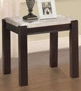 End Table Cherry Marble Top Festus