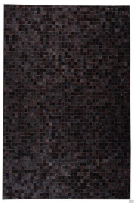Area Rug Ptachwork Leather Cola Mosaic Tile 5x7