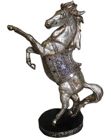Statue Standing Horse Polyresin