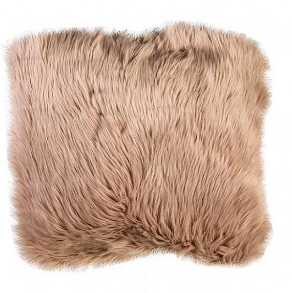 Pillows Wendy Throw (2) Decorative Blush Furry