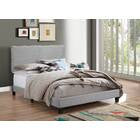 Queen Bed Fabric Gray
